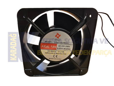 150x150x50 mm Kare Fan 220 V 35W - 1