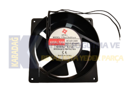 170x170x51 mm Kare Fan 220 V 35W - 