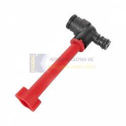 Bosch Kombi Doldurma Musluğu Kırmızı - BOSCH