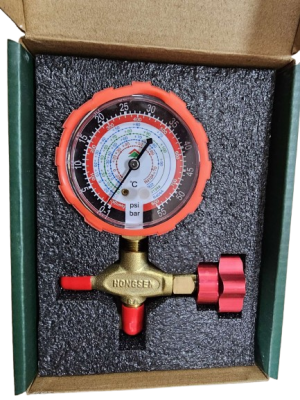 HS-466 Yüksek Basınç Manifold Hongsen (R22, 134, 410) KIRMIZI - 2