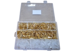 Kablo Soketi Set (600 6,3mm, 200 kılıf, 100 4,8mm küçük) - 