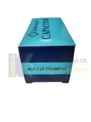 KLİMA KONDANSATÖR 40+1,5 UF (BEKATECH) - 3