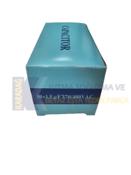 KLİMA KONDANSATÖR 50+1,5 UF (BEKATECH) - 3