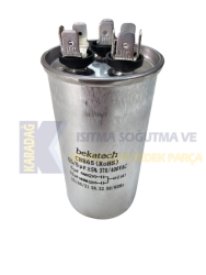 KLİMA KONDANSATÖR 55+6 UF (BEKATECH) - 