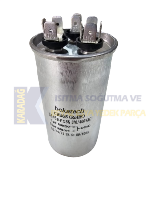 KLİMA KONDANSATÖR 55+6 UF (BEKATECH) - 1