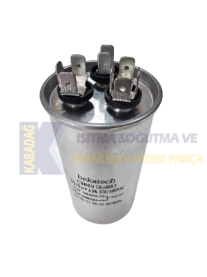 KLİMA KONDANSATÖR 55+6 UF (BEKATECH) - 2