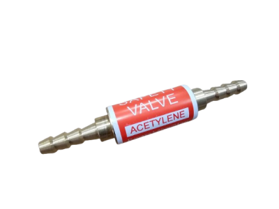 Oksijen Alev Geri Tepme Emniyet Valfi Kırmızı - 1