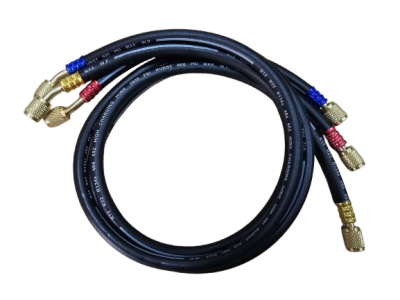 R134 - R22 90 cm Gaz Şarj Hortumu Yüksek Kaliteli 3 lü set - 1