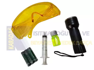 Soğutma Kaçak Bulma Kiti Gözlüklü ve Fenerli - 1