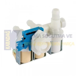 Vestel Kurutmalı Çamaşır Makinesi Üçlü Su Giriş Ventili Orjinal - 32016186 - 3